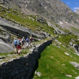 Dans le Val Quarazza montée au col Turlo
