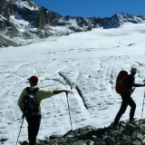 Glacier d'Arolla et le col du Mont Brulé