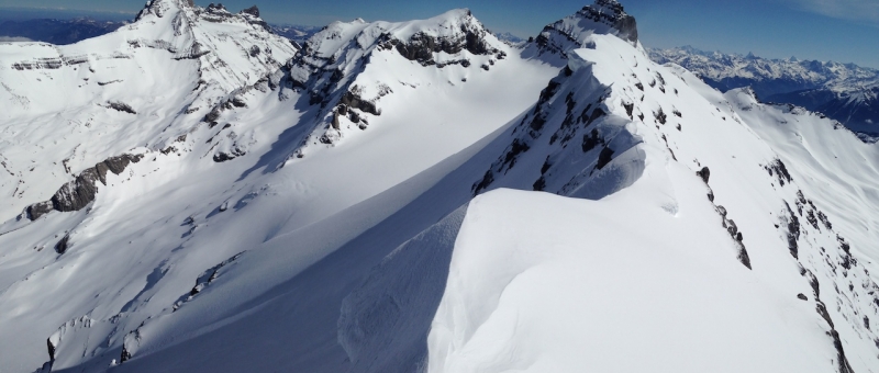 Du mont Ruan et les dents du Midi