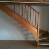 escalier 1/4 tournant
