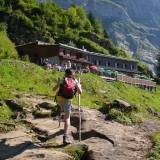 Montée au refuge de Folly