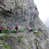Le Passage du Curé sous le col de La Croix du Bonhomme