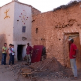 dans le village de Taliouine