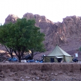 campement dans les gorges du Tislit