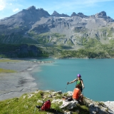 Les Dents du Midi et Salanfe