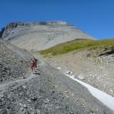 Le Cheval Blanc depuis le col du Vieux