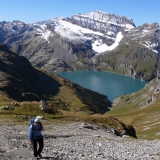 Lac d'Emosson depuis le Col de Barberine