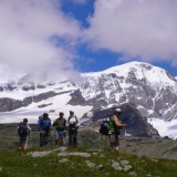 Le Mont Rose depuis Passo Foric