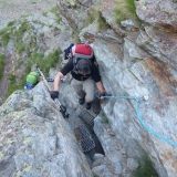 montée vers le col Valcorniera