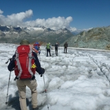 sur le Theodulgletscher /Matterhorn / Cervin / Zermatt
