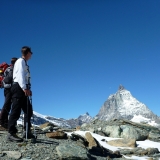 Le Cervin depuis la Gandegghütte / Zermatt
